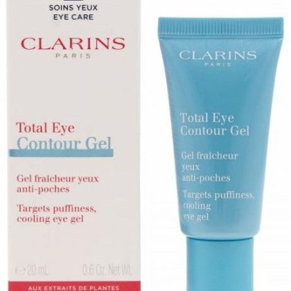 Clarins Total Eye Contour Gel Освежаващ околоочен крем-гел против тъмни кръгове
