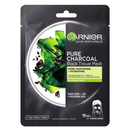 Garnier SKIN NAT Памучна маска за мазна кожа